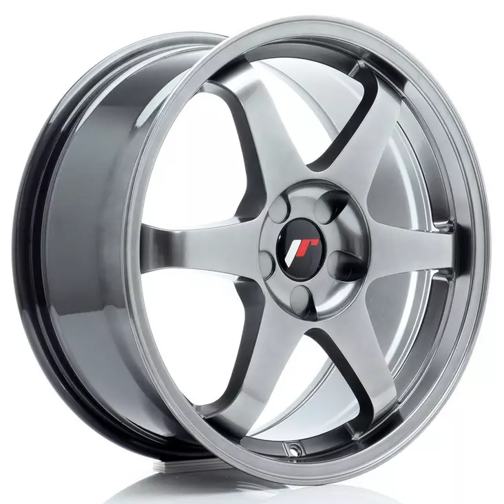 JR Wheels JR3 18x8 ET40 5x108 Hyper Black - Japan Racing vanteet - 5906871170703 - 1
