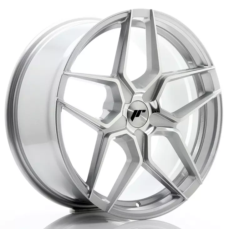 JR Wheels JR34 19x8,5 ET40 5x114,3 Silver Machined - Japan Racing vanteet - 5906871107693 - 1