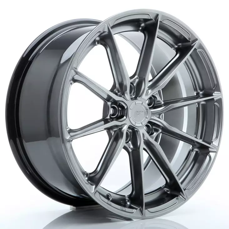 JR Wheels JR37 17x8 ET40 5x112 Hyper Black - Japan Racing vanteet - 5902211957263 - 1