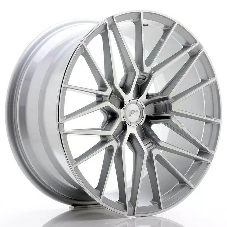 JR Wheels JR38 19x9,5 ET20-45 5H BLANK Silver Machined Face - Japan Racing vanteet - 5902211951933 - 1