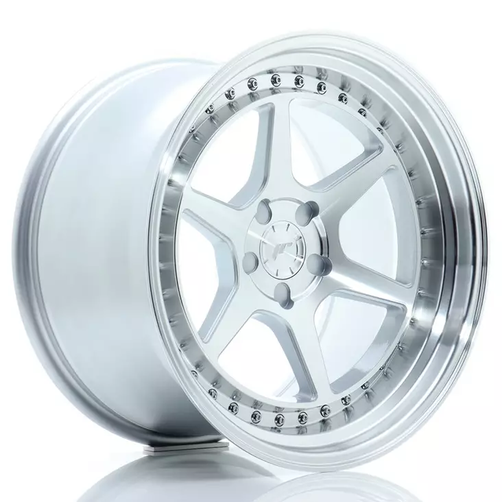 JR Wheels JR43 18x10,5 ET15-22 5H BLANK Silver w/Machined Face - Japan Racing vanteet - 5902211960683 - 1