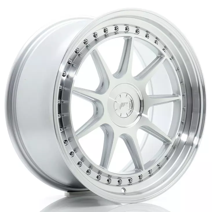 JR Wheels JR47 19x8,5 ET15-35 5H BLANK Silver Machined Face - Japan Racing vanteet - 5902211994473 - 1