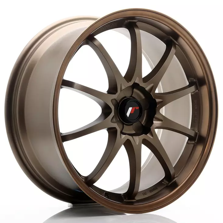 JR Wheels JR5 19x8.5 ET43 5H BLANK Dark Anodized Bronze - Japan Racing vanteet - 5902211902713 - 1