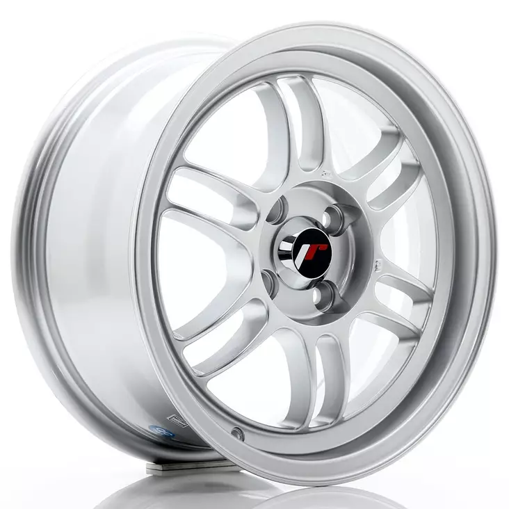 JR Wheels JR7 15x7 ET38 4x100 Silver - Japan Racing vanteet - 5902211917823 - 1