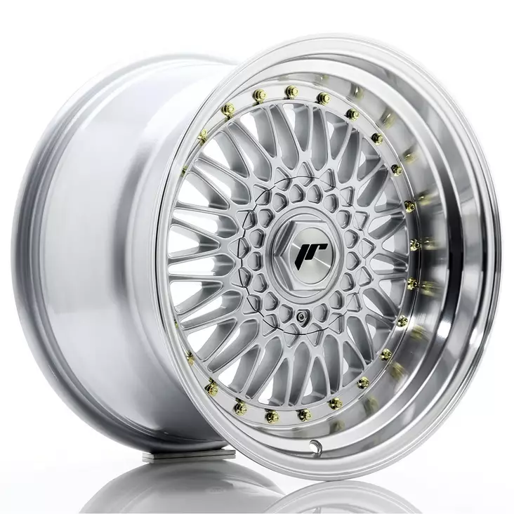 JR Wheels JR9 17x10 ET20 BLANK Silver w/Machined Lip - Japan Racing vanteet - 5902211912163 - 1