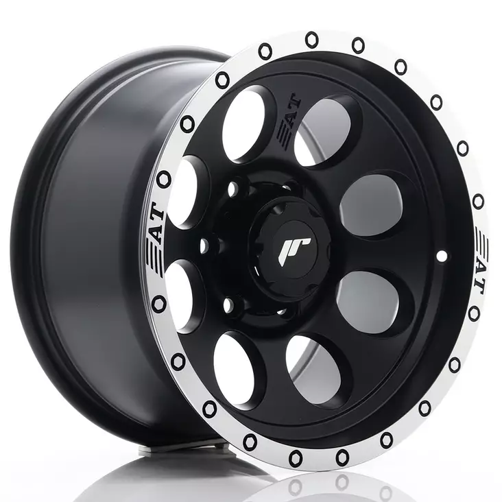 JR Wheels JRX4 16x9 ET-10 6x114.3 Matt Black w/Machined Lip - Japan Racing vanteet - 5902211955153 - 1
