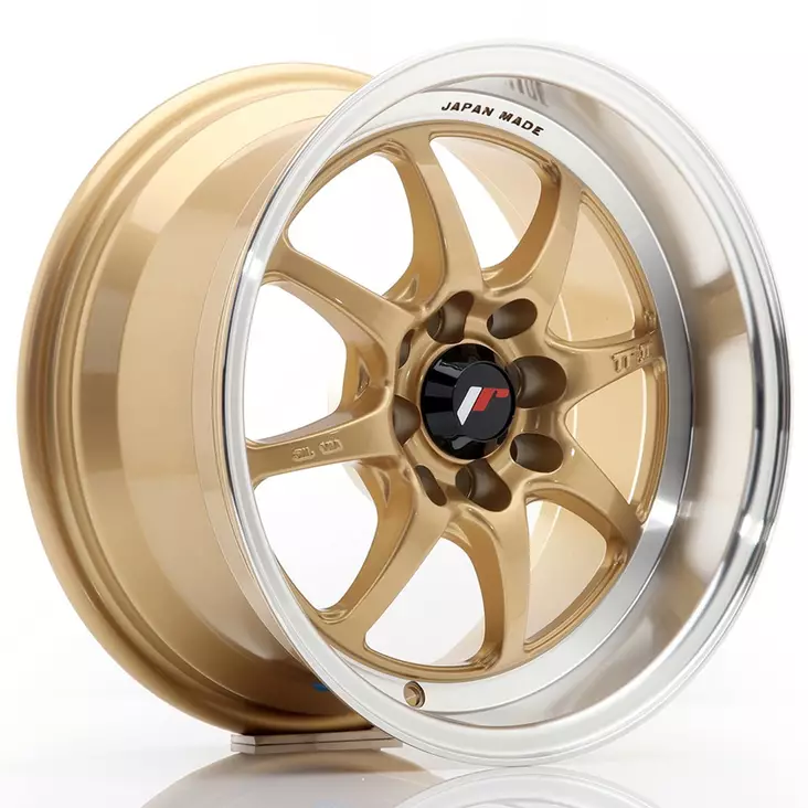 JR Wheels TF2 15x7,5 ET30 4x100/114 Gold - Japan Racing vanteet - 5902211908883 - 1