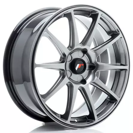 JR Wheels JR11 18x7,5 ET40 5x112 Hyper Black - Japan Racing vanteet - 5906871176644 - 1