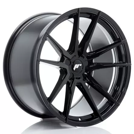 JR Wheels JR21 20x11 ET15-45 5H BLANK Glossy Black - Japan Racing vanteet - 5902211996774 - 1
