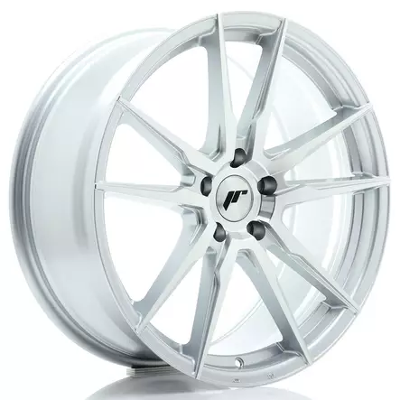 JR Wheels JR21 20x8,5 ET24 5x112 Silver Machined Face - Japan Racing vanteet - 5906871162524 - 1