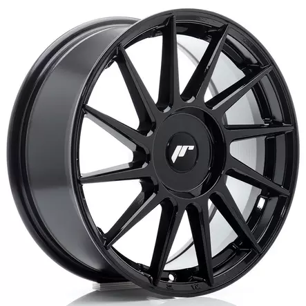 JR Wheels JR22 17x7 ET20-40 BLANK Glossy Black - Japan Racing vanteet - 5902211973904 - 1