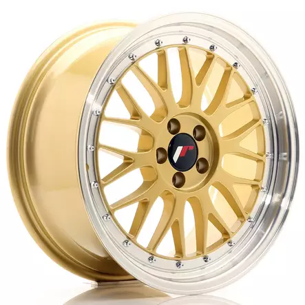 JR Wheels JR23 18x8,5 ET45 5x112 Gold w/Machined Lip - Japan Racing vanteet - 5902211917434 - 1