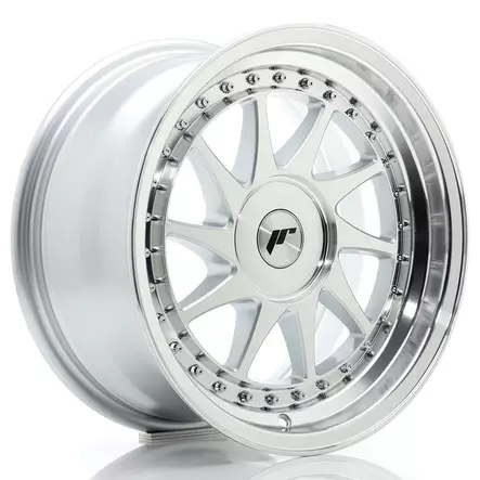 JR Wheels JR26 16x8 ET10-30 BLANK Silver Machined Face - Japan Racing vanteet - 5902211975984 - 1