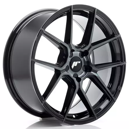 JR Wheels JR30 18x8,5 ET35 5x112 Black Machined - Japan Racing vanteet - 5906871166294 - 1