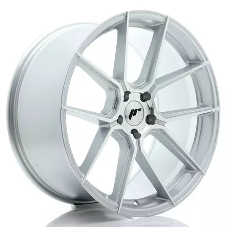 JR Wheels JR30 20x10 ET41 5x120 Silver Machined Face - Japan Racing vanteet - 5906871106634 - 1