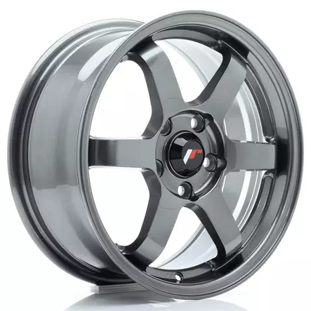 JR Wheels JR3 16x7 ET40 5x114,3 Gun Metal - Japan Racing vanteet - 5902211988984 - 1