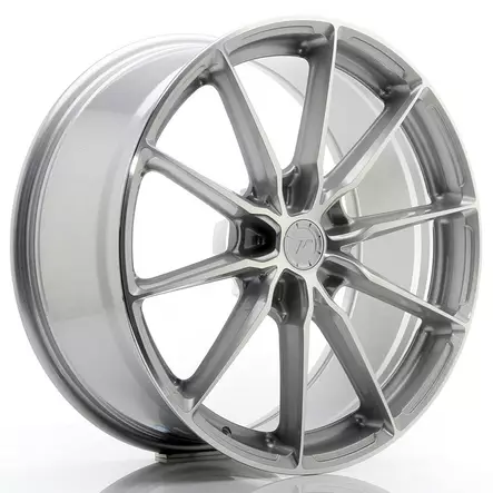 JR Wheels JR37 20x9 ET20-45 5H BLANK Silver Machined Face - Japan Racing vanteet - 5902211951254 - 1
