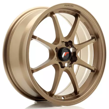 JR Wheels JR5 17x7 ET25 4x108 Dark Anodized Bronze - Japan Racing vanteet - 5902211970484 - 1