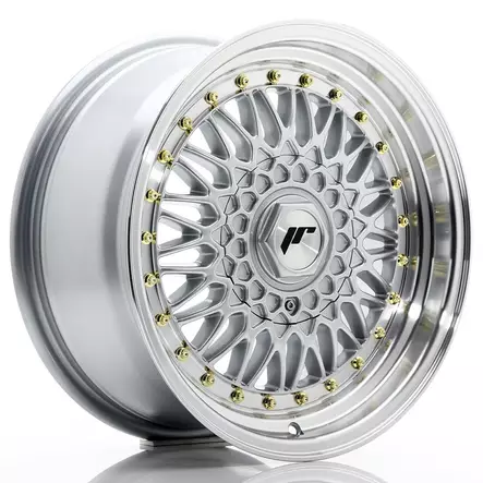 JR Wheels JR9 16x7,5 ET25 BLANK Silver w/Machined Lip - Japan Racing vanteet - 5902211919674 - 1