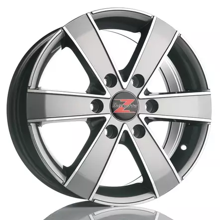Barzetta Toro TitaniumPolish vanne Pakettiautoihin 6x125 17x7 ET60 74.1 - Alumiinivanteet muut merkit - 6438431050914 - 1