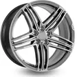 MAM 11 Titan Grey Front Polish vanne 5x112 20x8.5 ET42 - Alumiinivanteet muut merkit - VT30384 - 1