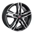 Cavallo BlackPolish Pakettiautoihin 8x18 - Alumiinivanteet muut merkit - BARB01214 - 1