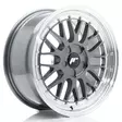 JR Wheels JR23 17x8 ET20-45 5H BLANK Hyper Gray w/Machined Lip - Japan Racing vanteet - 5902211995074 - 1