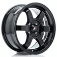 JR Wheels JR3 15x7 ET25 4x100 Gloss Black - Japan Racing vanteet - 5902211988564 - 1