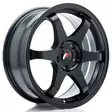 JR Wheels JR3 17x7 ET40 4x100 Matt Black - Japan Racing vanteet - 5902211989134 - 1