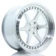 JR Wheels JR43 19x9,5 ET15-35 5H BLANK Silver w/Machined Face - Japan Racing vanteet - 5902211960744 - 1
