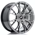 JR Wheels JR49 17x8 ET20-40 4H BLANK Hyper Black - Japan Racing vanteet - 5906871103954 - 1