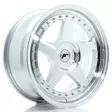 JR Wheels JR6 18x8 ET20-35 BLANK Silver Machined Face - Japan Racing vanteet - 5902211999454 - 1