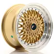 JR Wheels JR9 16x8 ET25 4x100/108 Gold w/Machined Lip - Japan Racing vanteet - 5902211907824 - 1