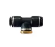 Paineilmaliitin T-haara 1/8" FNPT 1/4" - Paineilmaliittimet ja sovitteet - paineil0034 - 1