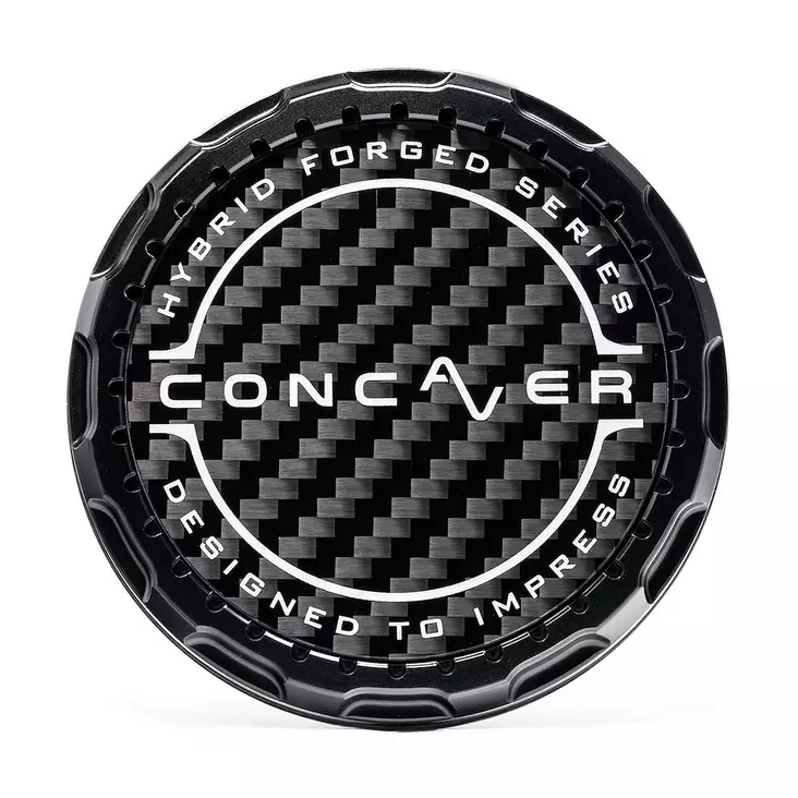 Concaver Premium Center Cap - Classic Carbon - Black Anodized - Vanteiden keskikupit - 5906871153744 - 1