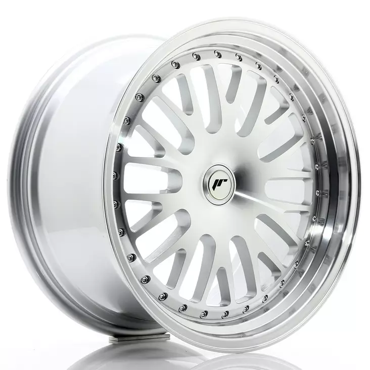 JR Wheels JR10 19x9,5 ET20-35 Blank Silver Machined Face - Japan Racing vanteet - 5902211911074 - 1