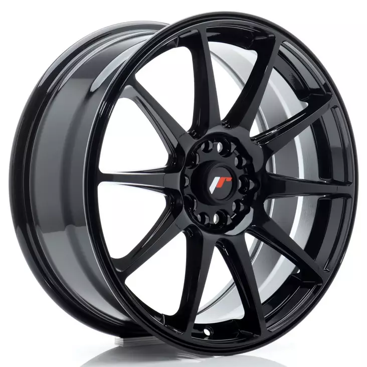 JR Wheels JR11 18x7,5 ET35 5x100/120 Gloss Black - Japan Racing vanteet - 5902211997894 - 1