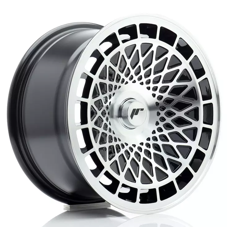 JR Wheels JR14 15x8 ET15-25 BLANK Gloss Black Machined Face - Japan Racing vanteet - 5906871105804 - 1