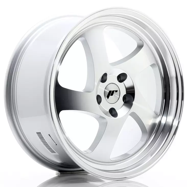 JR Wheels JR15 18x8,5 ET40 5x112 Machined Silver - Japan Racing vanteet - 5902211928614 - 1