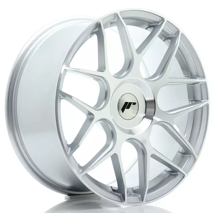 JR Wheels JR18 18x8,5 ET45 5x114,3 Silver Machined - Japan Racing vanteet - 5906871114684 - 1