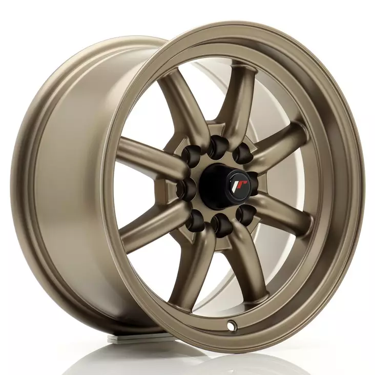 JR Wheels JR19 15x8 ET20 4x100/114 Matt Bronze - Japan Racing vanteet - 5902211971764 - 1