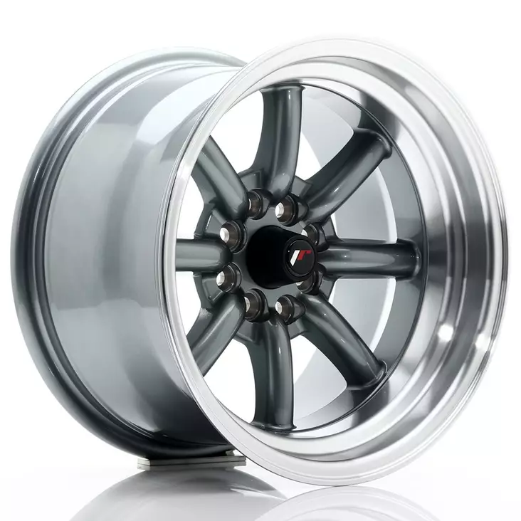 JR Wheels JR19 15x9 ET-13 4x100/114 Gun Metal - Japan Racing vanteet - 5902211912064 - 1