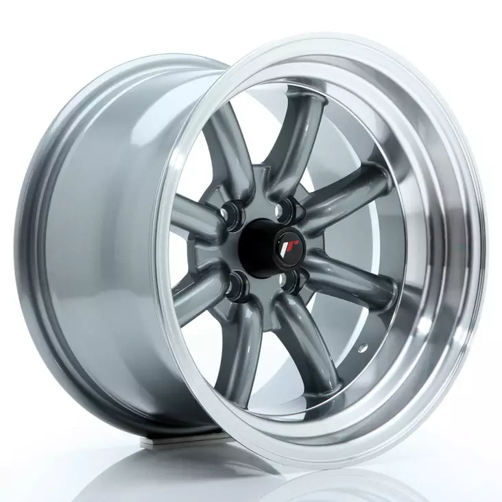 JR Wheels JR19 15x9 ET-13 4x100 Gun Metal - Japan Racing vanteet - 5902211919544 - 1