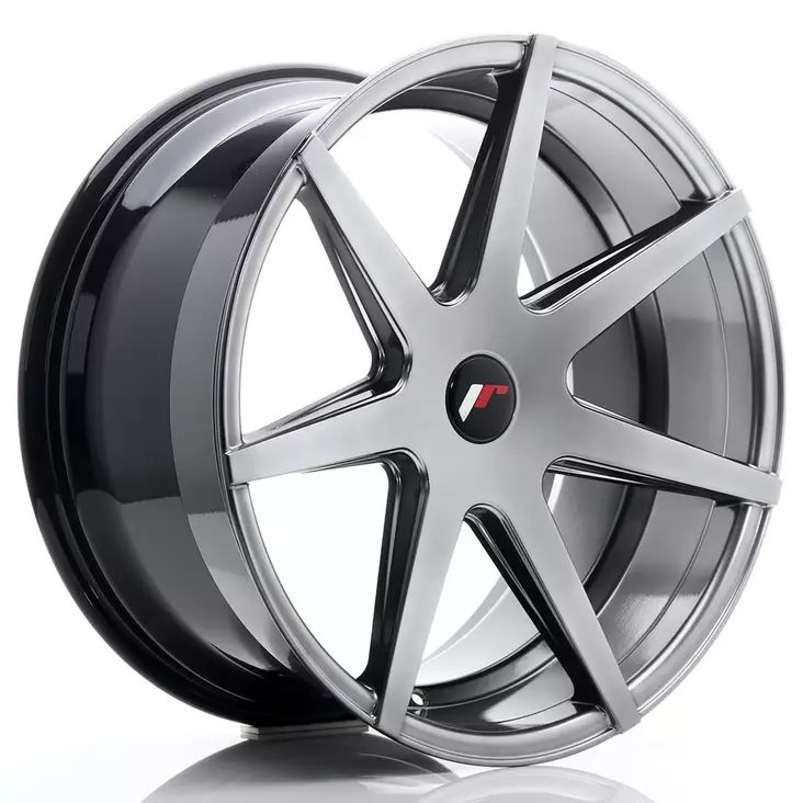 JR Wheels JR20 20x10 ET40 5x114,3 Hyper Black - Japan Racing vanteet - 5906871144254 - 1