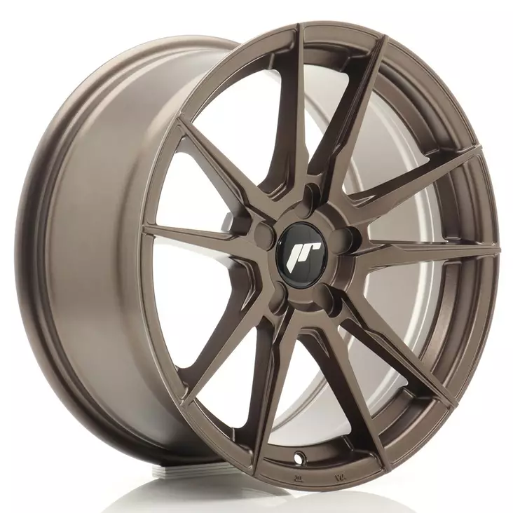 JR Wheels JR21 17x8 ET20-35 5H BLANK Matt Bronze - Japan Racing vanteet - 5902211995944 - 1