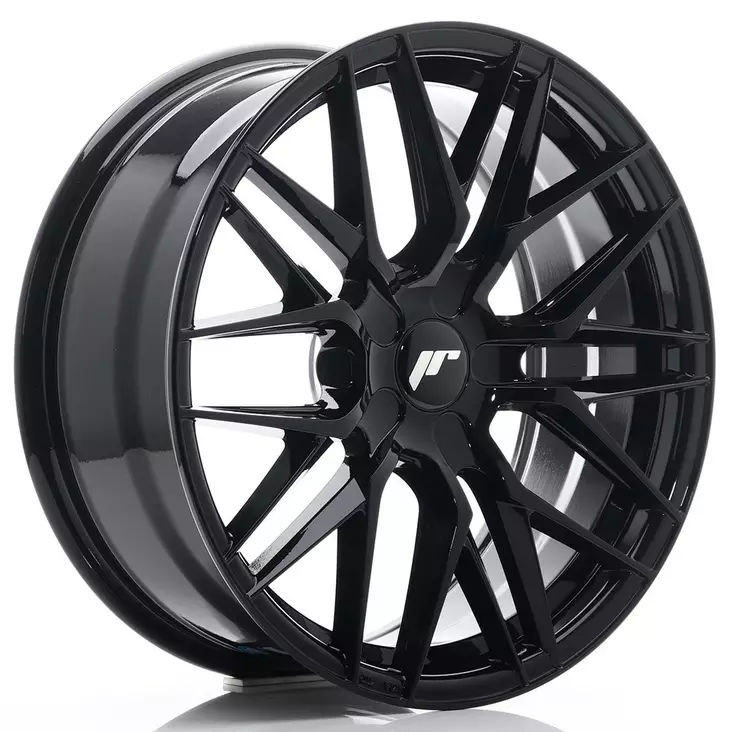 JR Wheels JR28 18x7,5 ET20-40 BLANK Gloss Black - Japan Racing vanteet - 5902211940784 - 1