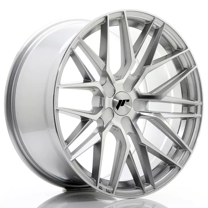 JR Wheels JR28 19x9,5 ET20-40 5H BLANK Silver Machined Face - Japan Racing vanteet - 5902211929284 - 1
