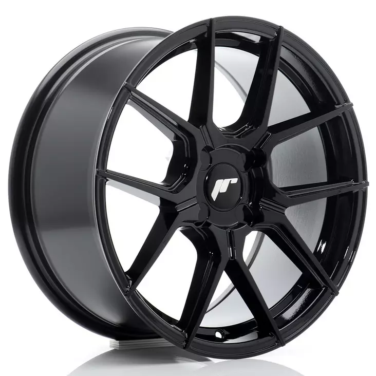 JR Wheels JR30 17x8 ET20-40 4H BLANK Gloss Black - Japan Racing vanteet - 5902211900474 - 1