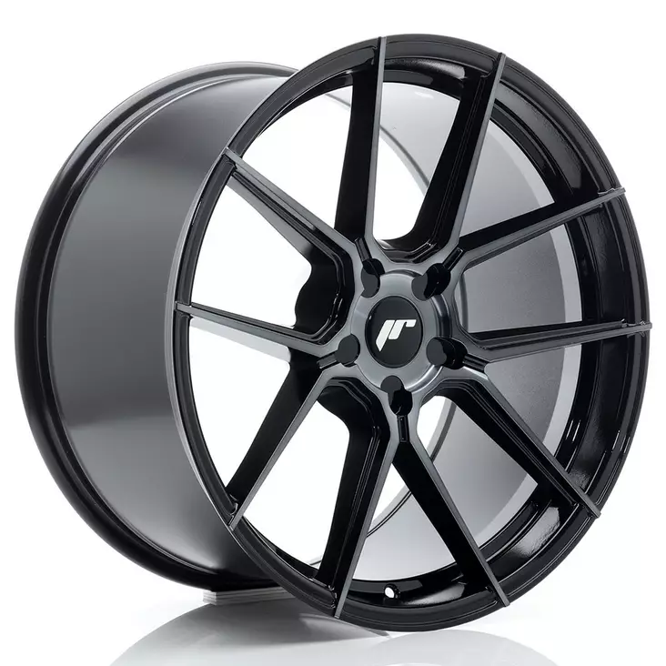 JR Wheels JR30 20x10 ET20-48 5H BLANK Black Machined w/Tinted Face - Japan Racing vanteet - 5902211972464 - 1