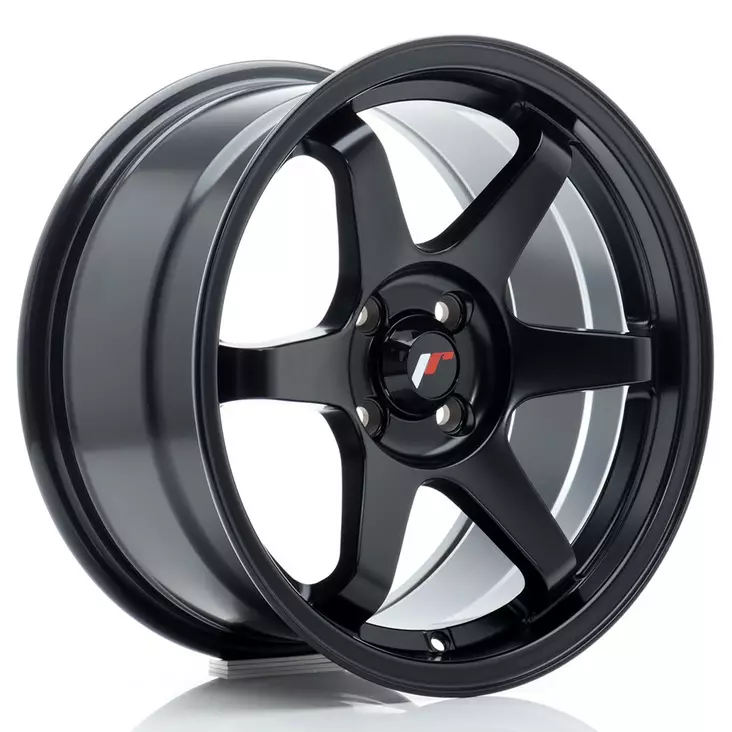JR Wheels JR3 16x8 ET25 4x100 Matt Black - Japan Racing vanteet - 5902211998464 - 1